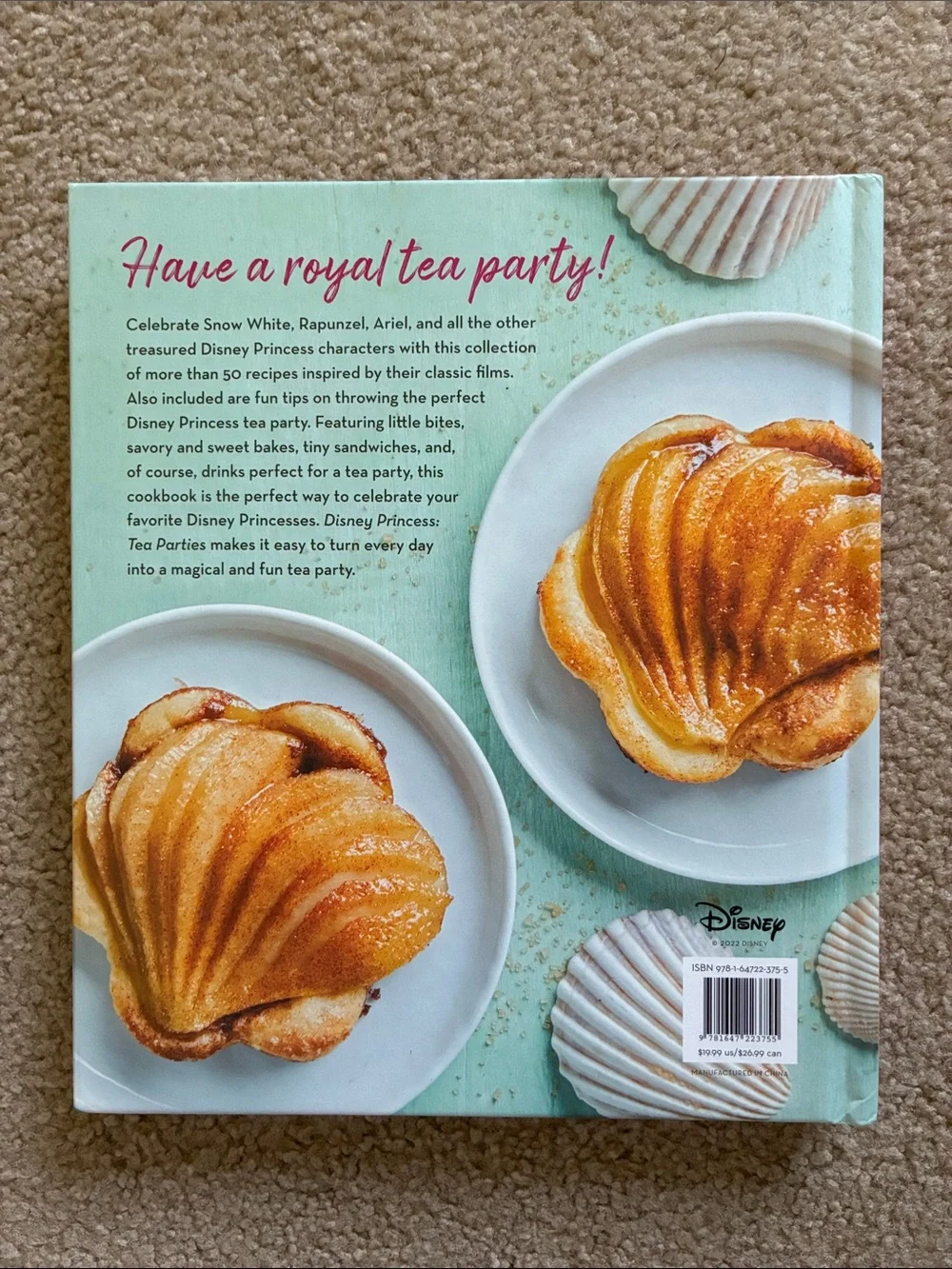 Book “Disney Princess Tea Parties”